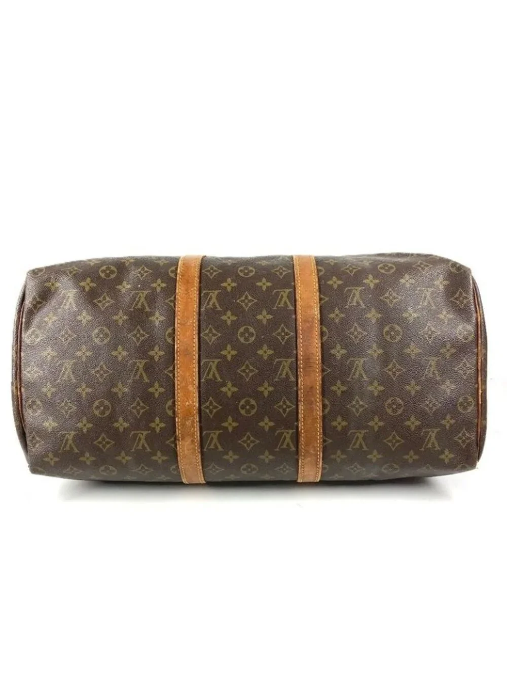 Louis Vuitton Boston Bag Keepall 50 Monogram Canvas Brown - Picture 5 of 9